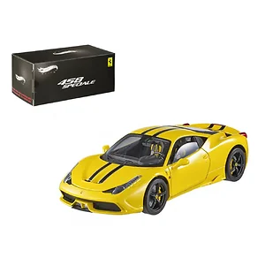 BLY46 | Hot Wheels Ferrari 458 Italia Speciale Yellow Elite