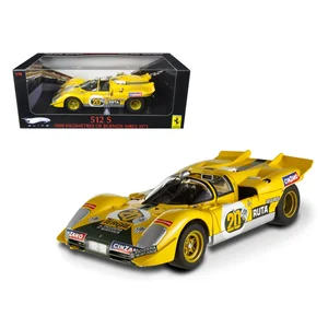 T6929 | Hot Wheels Ferrari 512 S #20 Diecast Model - 1971