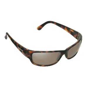 2095 | Harken Tortoise Wraparound Sunglasses - Brown Lenses