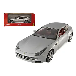 X5525 | Hot Wheels Ferrari FF Silver Diecast Car Model 1:18