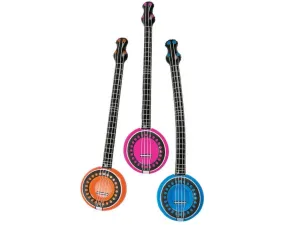 Bulk KA792 Colorful Inflatable Banjo