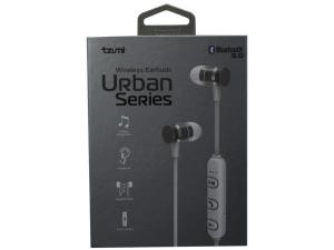 Bulk EC480 Tzumi Urban Series Bluetooth Earbuds In Silver