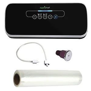 PKVS18BK | Nutrichef AUTO FD/BVG VCUUM SLR