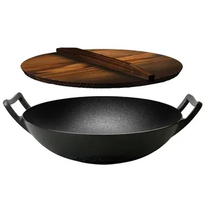 NCCIWOK60 | Nutrichef CST IRN STR FRY WOK