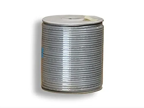 955 | Monoprice 4 Wire UL26 AWG Stranded Silver Wire for