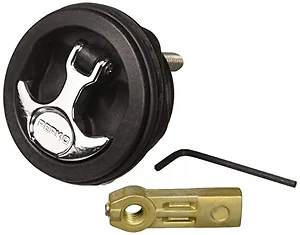 1092DP3BLK | Perko Flush Mount Latch - Straight Cam Bar