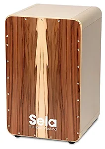 SE002A | Sela SE 002A CaSela Satin Nut Professional Cajon