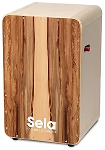SE010 | Sela SE 010 CaSela Pro Satin Nut Professional Cajon
