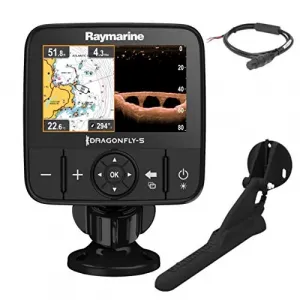 Raymarine E70293 Dragonfly 5 Pro Combo Wtransom Mount Transducer