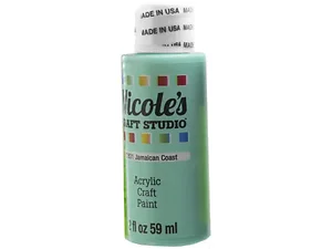 CH713 | Bulk Buys Nicole's 2 oz Acrylic Craft Paint