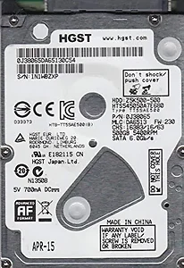 HTS545050A7E680 | Western Digital 500GB Z5K500 SATA 2.5