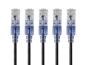 33202 | Monoprice 5-Pack SlimRun HDMI Cables - 4K Ready