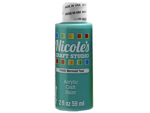 CH788 | Bulk Buys Nicole's 2 oz Acrylic Craft Paint