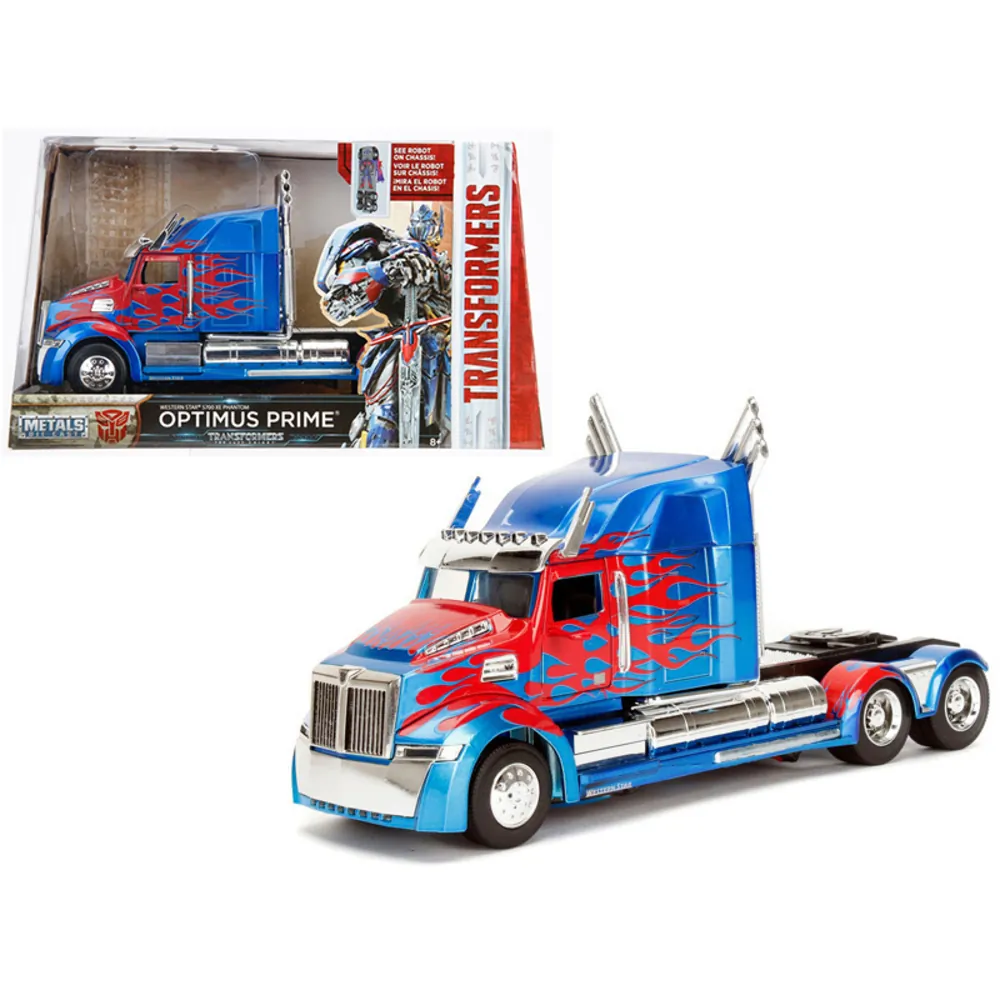 Jada 98403 Jada 124 Scale Western Star 5700 Xe Optimus Prime Model