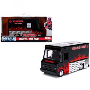 Jada 30864 Deadpool Taco Truck Black Marvel Series 132 Diecast Model B