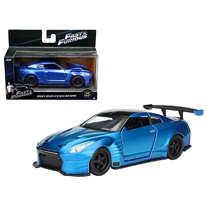 98270 | Jada Toys Jada 1/32 Brian's Nissan GTR R35 Blue