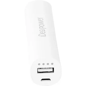 Ideaplay iDeaUSA Y-17W 2600 mAh Portable Power Bank - White
