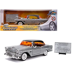 31081 | Jada Toys 1956 Chevrolet Bel Air Raw Metal 1/24