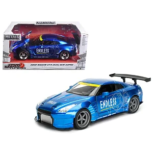 98647 | Jada Toys 2009 Nissan GT-R R35 Ben Sopra Blue 1:24