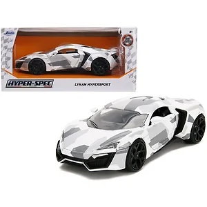 32273 | Jada Toys Lykan Hypersport White Camo 1/24 Diecast