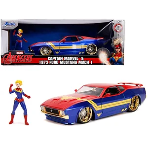 31193 | Jada Toys 1973 Ford Mustang Mach 1 with Captain