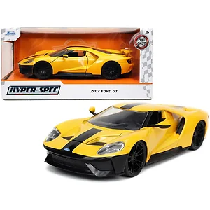 32257 | Jada Toys Jada 1/24 Diecast 2017 Ford GT Yellow