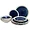 116883.12 | Gibson Elite Clementine 12-Piece Dinnerware Set