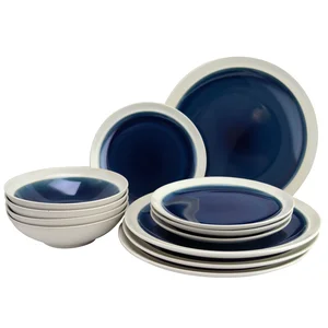 116883.12 | Gibson Elite Clementine 12-Piece Dinnerware Set