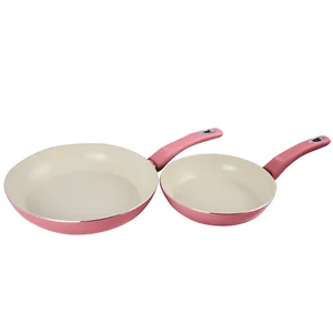 Gibson Gibson Home Plaza Cafe Lavender Aluminum Frying Pans