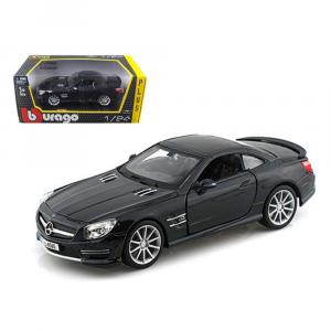 Bburago 21066bk Mercedes Benz Sl 65 Amg Coupe Black 124 Diecast Model 