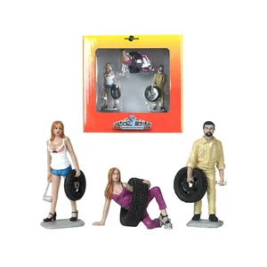 MH774 | Motorhead Miniatures Val, Meg & Gary Tire Brigade