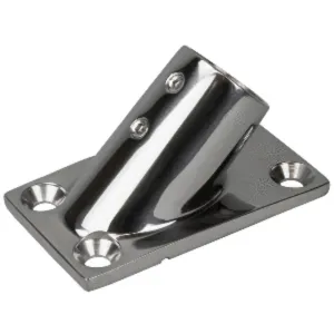 Seadog 281451-1 Sea-dog Rail Base Fitting Rectangular Base 45deg; 316 