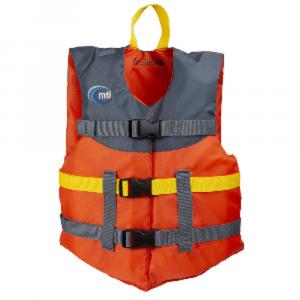 Mti MV230J-187 Mti Youth Livery Life Jacket - Orangecarbon - 50-90lbs