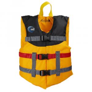 Mti MV230J-203 Mti Youth Livery Life Jacket - Mangoblack - 50-90lbs