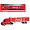 Motorcity Classics Coca-Cola Long Hauler Tractor Trailer