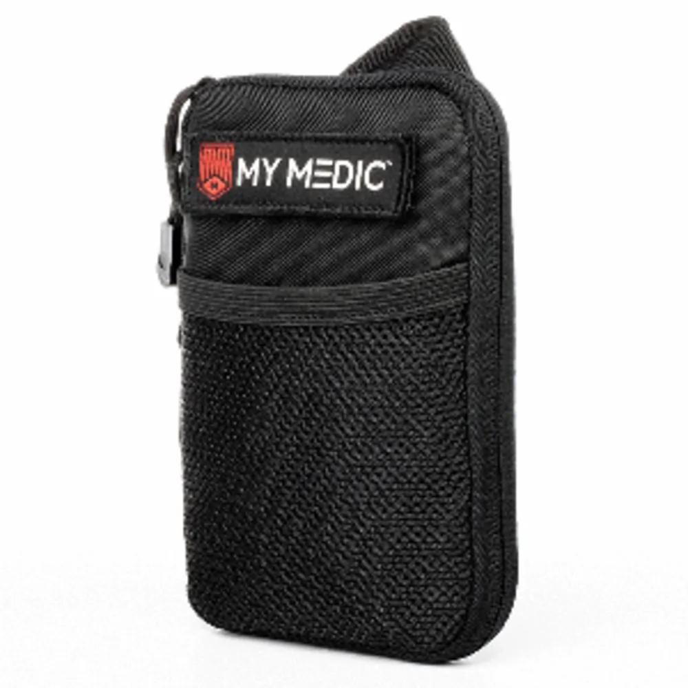 Mymedic MM-KIT-U-SML-BLK-ADV Solo First Aid Kit - Advanced - Black