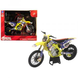 New 57993 Suzuki Rmz450 Nitro Circus 199 Travis Pastrana Yellowblue 11