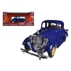 New NR55163 1933 Chevrolet 2 Passenger 5 Window Coupe Blue 132 Diecast