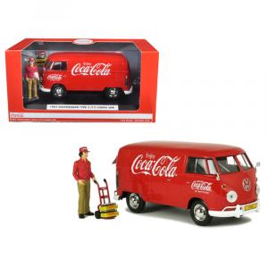 Motorcity 424062 1963 Volkswagen Type 2 (t1) Coca-cola Cargo Van With 