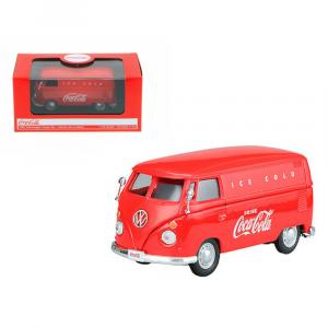 Motorcity 430004 1962 Volkswagen Coca Cola Cargo Van Red 143 Diecast M