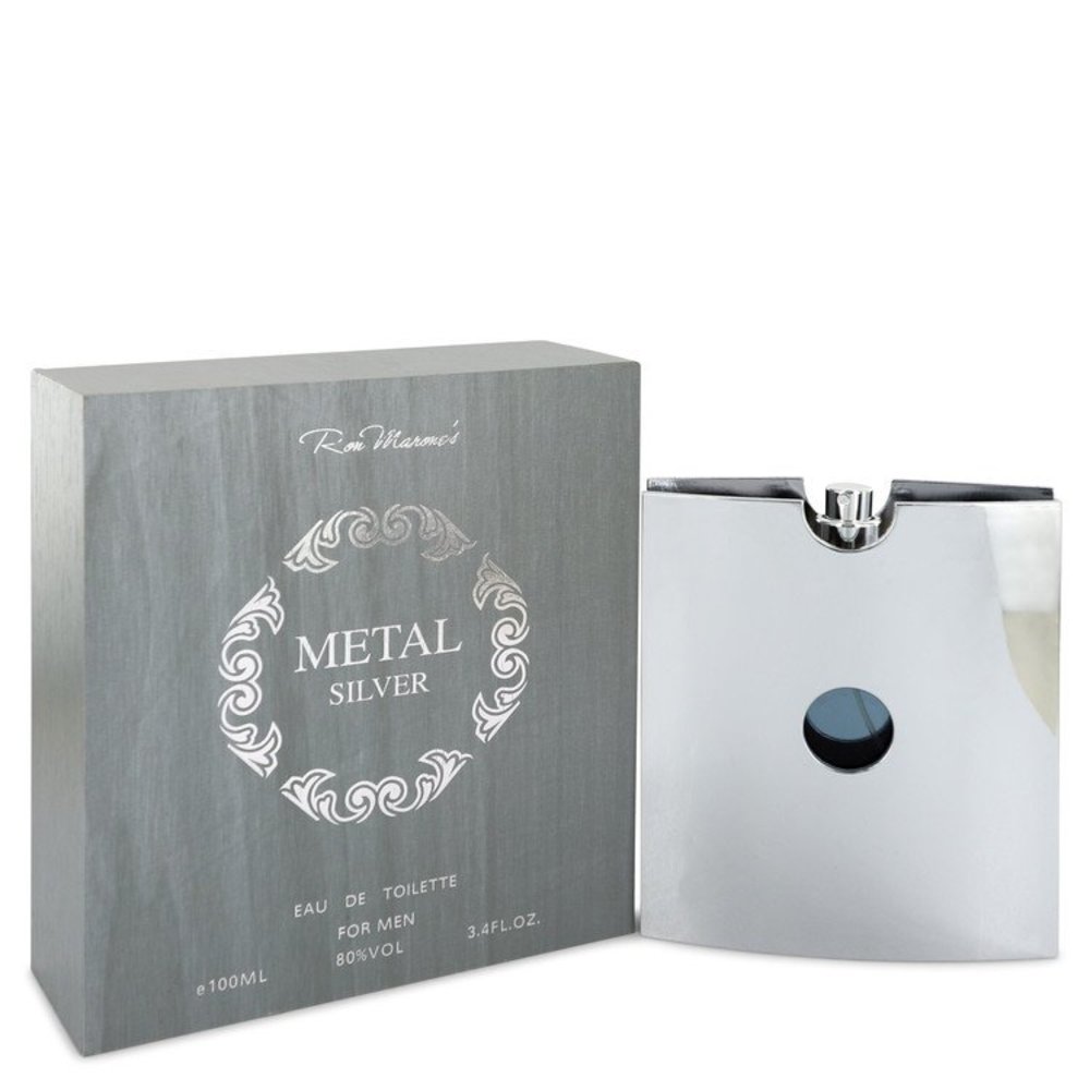 Ron 543043 Metal Silver Eau De Toilette Spray 3.4 Oz For Men