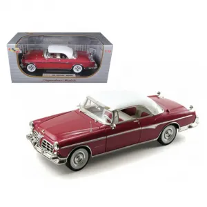 Signature 18111bur 1955 Chrysler Imperial Diecast Model Car - 1:18 Sca