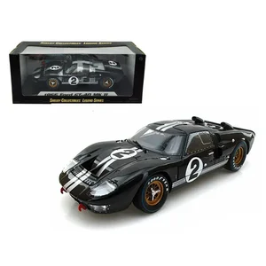 SC408 | Shelby Collectibles 1966 Ford GT-40 MK II #2 Black