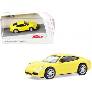 Schuco 452659900 Porsche 911 (991) Carrera S Yellow 187 (ho) Diecast M