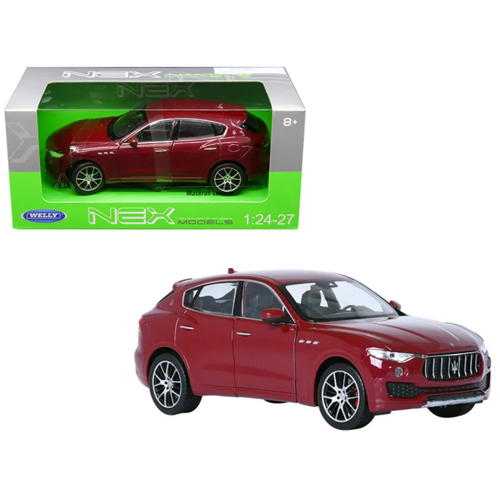 Welly 24078R Maserati Levante Red 124 - 127 Diecast Model Car By