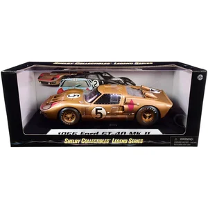 SC430 | Shelby Collectibles 1966 Ford GT-40 MK II #5 Gold