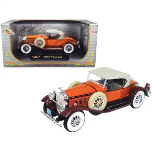 Signature 32315brn 1930 Packard Boattail Speedster Brown 132 Diecast M