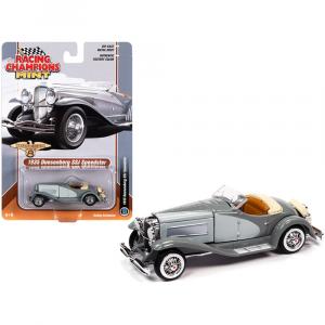 Racing RCSP014 1935 Duesenberg Ssj Speedster Dark Gray And Light Gray 