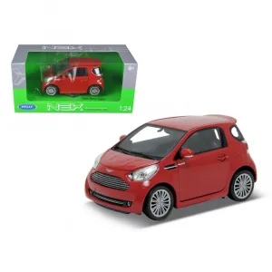 Welly 24028r Aston Martin Cygnet Red 124 Diecast Car Model By