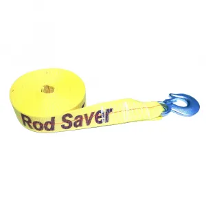 Rod WSY30 Heavy-duty Winch Strap Replacement - Yellow - 2 X 30amp;39;